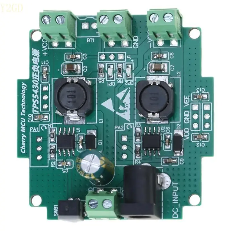 

Y2GD Efficient TPS5430 Single-to-Double Power Supply Module Adjustable Positive Negative 5V 12V Outputs Enhances Performances
