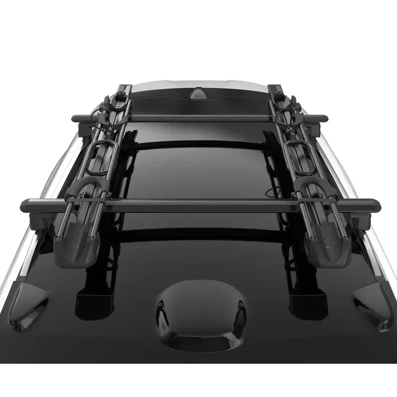 Universal Roof Bike Rack | Steel Pipes+aluminum Profiles+reinforced PA+stainless Steel, Anti-theft Lock