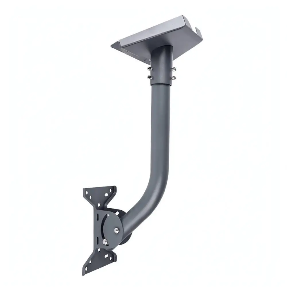 Galvanized Iron Adjustable Pipe Bracket For For Gen3 V3 Satellite Equipment Outdoor Marine Roof Deck Installation Mount
