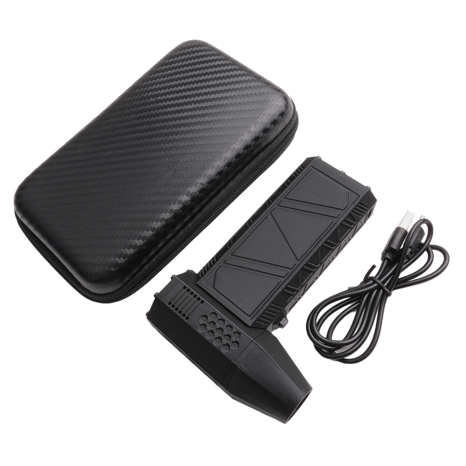 

Compact Turbo Fan 266g Industrial Blower Fan Alloy Shell Lightweight Design Powerful Wind Speed Type-C Charging