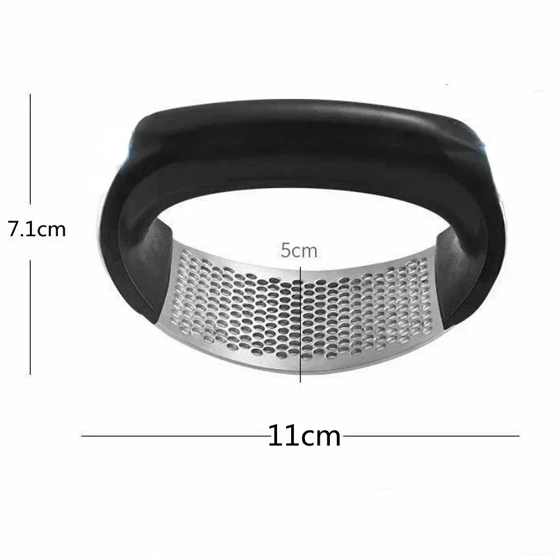 1/2pcs Kitchen Chop Garlic Tools Dining Bar Kitchens Accessories Manual Garlic Press Home Garden. Stainless Steel Gadgets