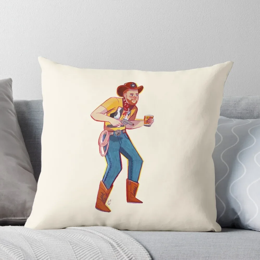 Cowdoy - Aunty Donna Throw Pillow Christmas Throw Pillows Covers Cushion Cover