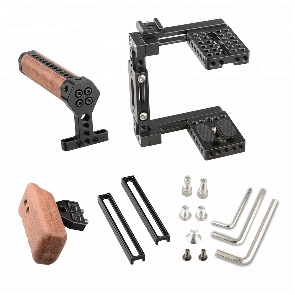 2025 CAMVATE Universal DSLR Video Stabilizer Support Camera Cage