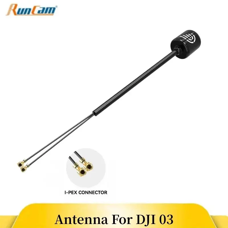 RunCam متوافق مع DJI O3 واجهة هوائي مزدوج 170 مللي متر 210 مللي متر ل DJI O3 وحدة الهواء FPV VTX الطائرة بدون طيار كوادكوبتر حرة RC أجزاء