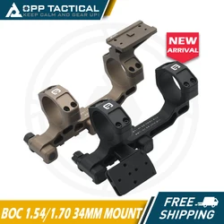 34mm Tube Airsoft Wargame Hunting Tactical C1 Modular Riflescope Mount 1.54/1.70/1.93 inch with Offset/TOP Red Dot Mounts