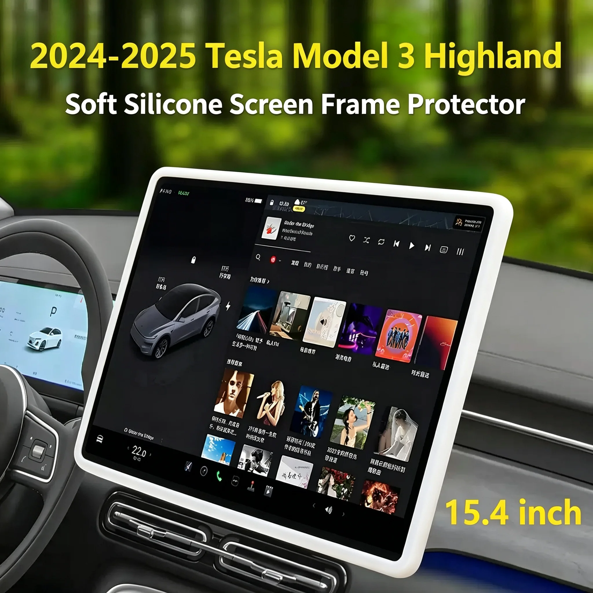2024-2025 Tesla Model 3 Highland 15.4