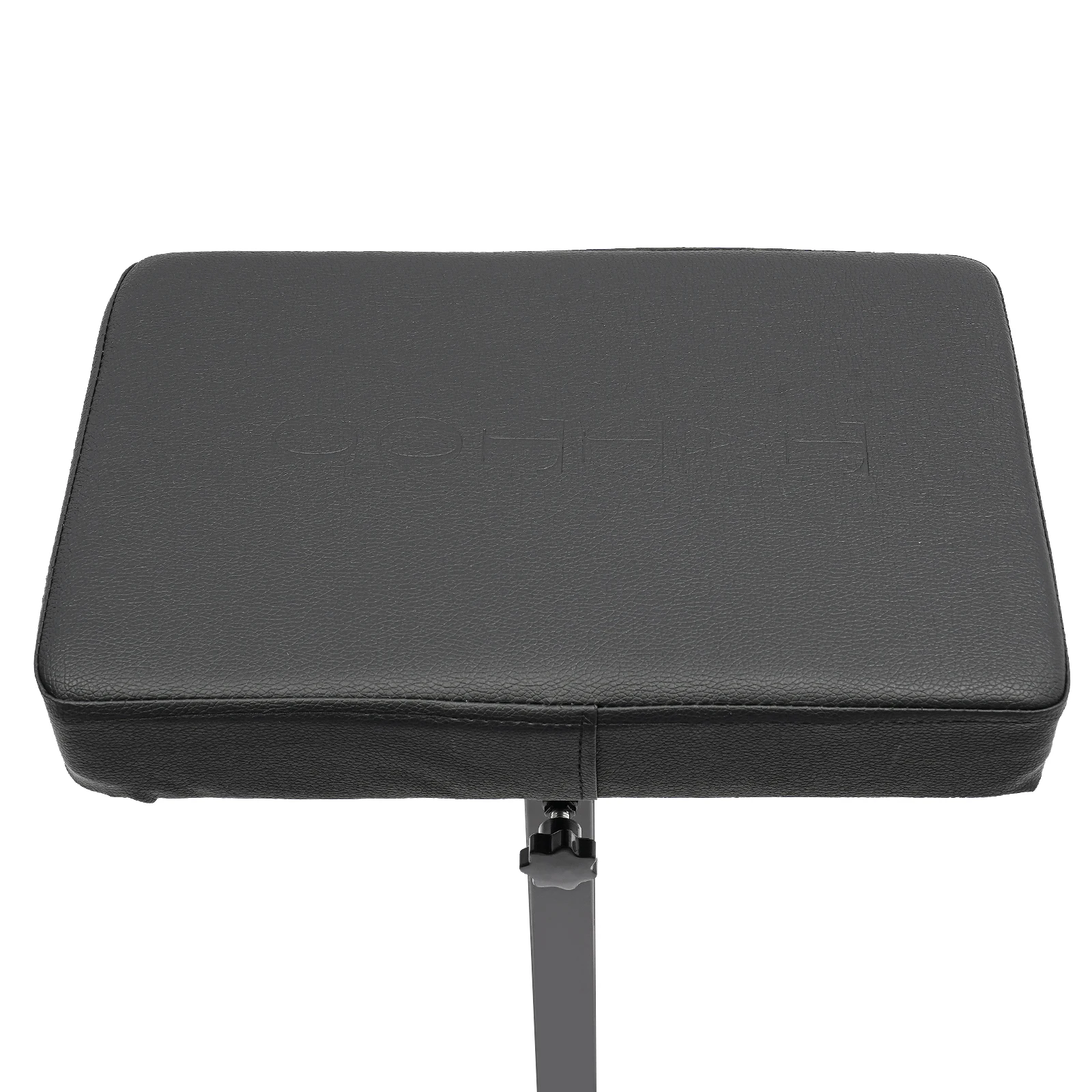 Soft Armrest Tattoo Stand, 340° Rotatable Sponge Panel, Stable, Height Adjustable 70-99cm, Black
