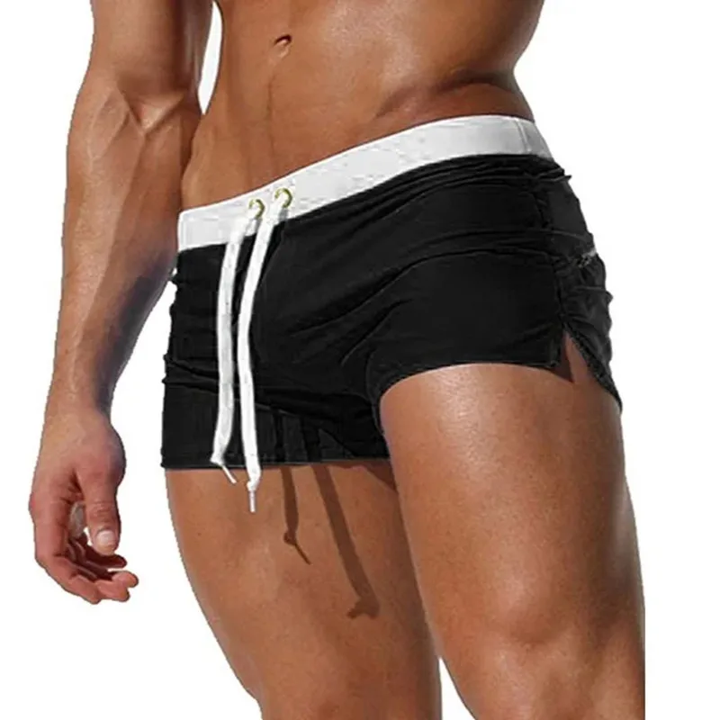 11 Colors Summer Swimwear Men Slim Fit Swimsuit Boy Swim Suits Boxer Shorts Swimming Trunks Swimming Beachwear