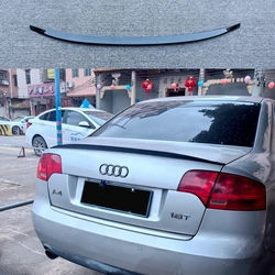 Excellent Fitment ABS Plastic Rear Trunk Lip Spoiler For Audi A4 B6 B7 Sedan 2002 2003 2004 2005 2006 2007 2008 spoiler