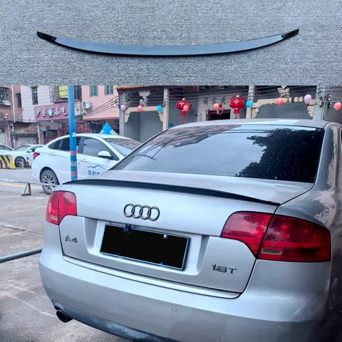 우수한 Fitment ABS 플라스틱 뒷 트렁크 립 스포일러 Audi A4 B6 B7 세단 2002 2003 2004 2005 2006 2007 2008 스포일러