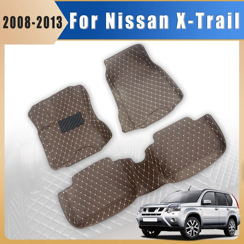 

Trunk Carpets Car Floor Mats For Nissan X-Trail Xtrail T31 Rogue 2013 2012 2011 2010 2009 2008 Auto Interior Decor Accessories