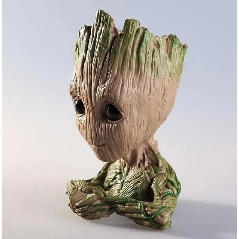 Bandai Groot Tree Vaso di fiori Action Figures Giocattoli di modello