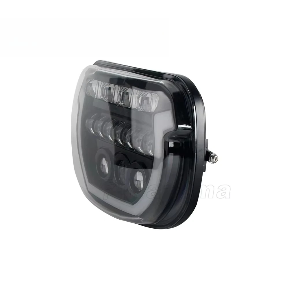 Motocross LED Front Headlight High/ Low Beam Daytime Running Lights for Touring Street Glide CVO/SE FLHXSE Model 2023-25 4