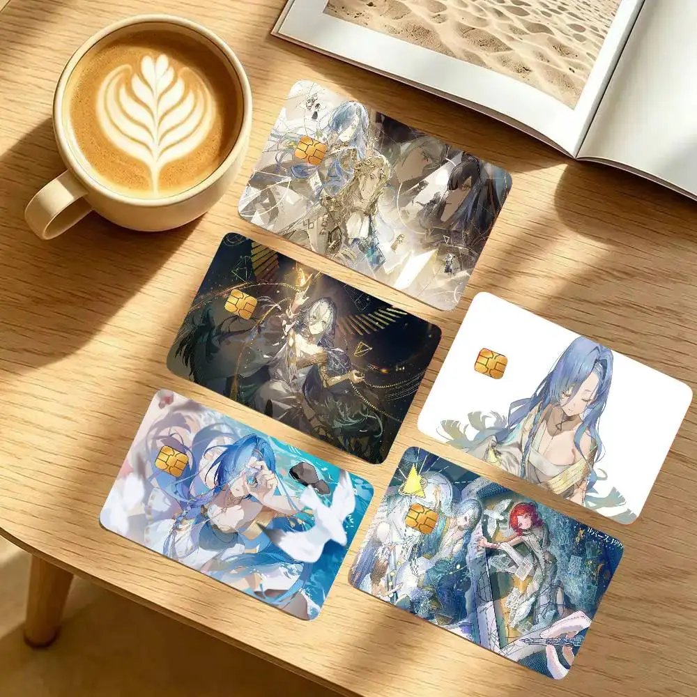 37 Animated Game R-Reverse 1999 Credit Card Sticker Waterproof PVC Skin Cover For Debit Bank Card, Removable Card Decal Wrap
