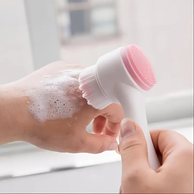 6/8pcs Face Care Cleaning Set Ice Tray Moisture Proof Hair Ties Headwear Wristband Face Washing Brush Beauty Tool Kit For Skin