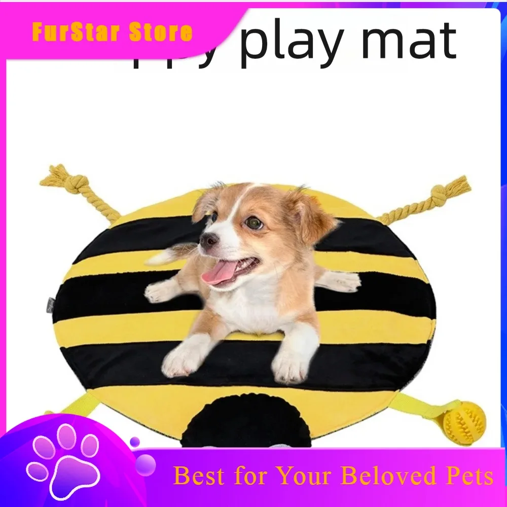 FurStarChew Proof Dog Crate Pad Pet Sleeping Mat Indestructible Bite Resistant Puppy Mat Portable Washable Pet Floor Rug For Ind