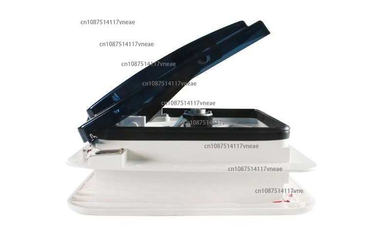 RV 12V Skylight Ventilation Fan Motorhome 24V Exhaust Fan Insect-Proof with Rain Sensor Dual-Direction Airflow Fan with Light