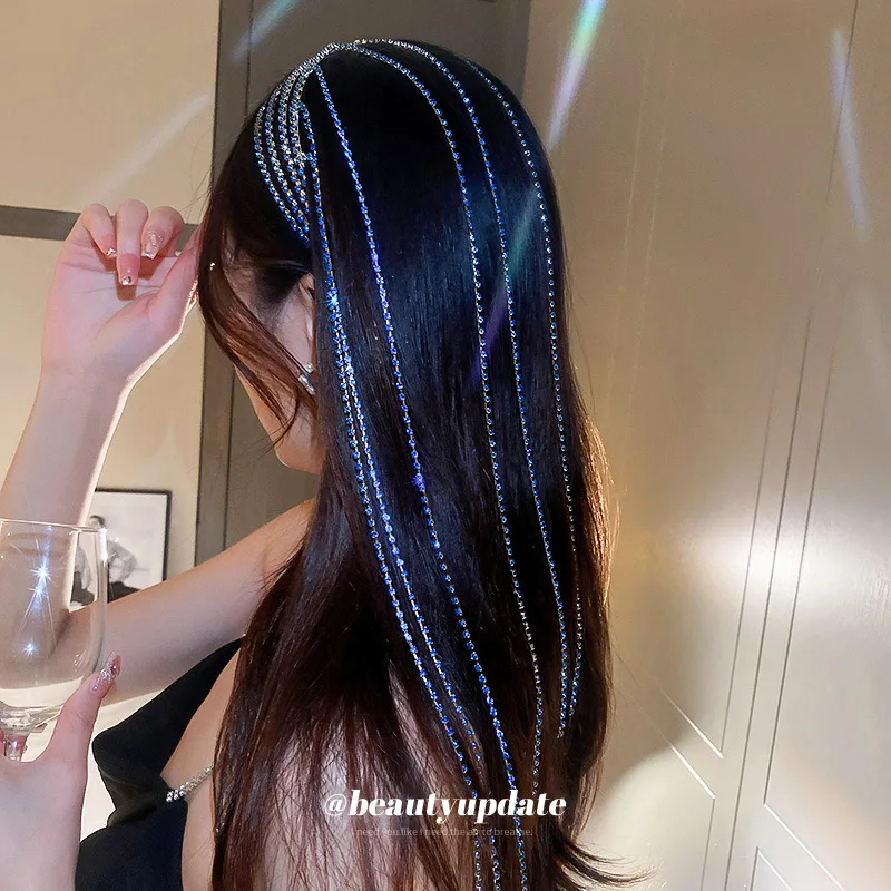 rhinestones-butterfly-super-long-fringe-multi-layered-imitation-pearl-hairbands-for-women-dainty-personality-fashion-accessories