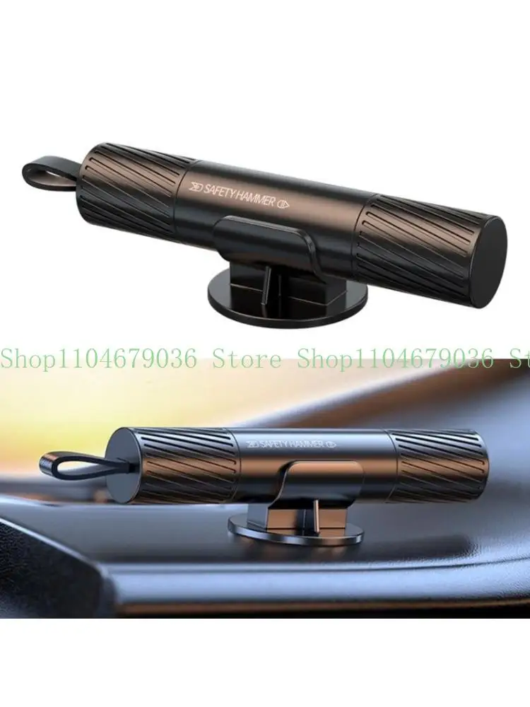 652F Stable Auto Escape Hammer Duble Sided Glass Breaker with Build In Belt Cutter