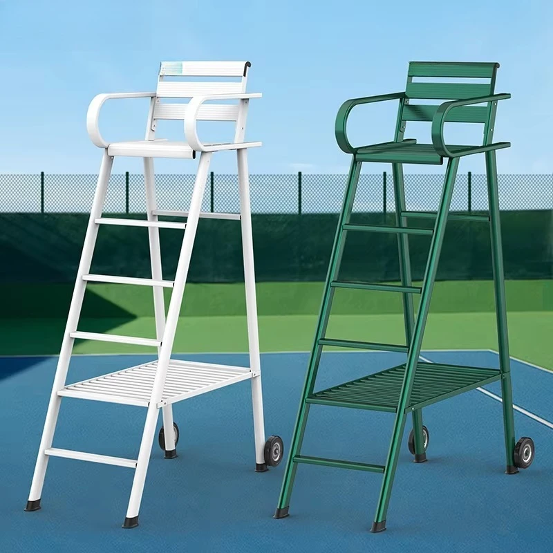 

Профессиональное кресло для судей из алюминиевого сплава - подходит для теннисных кортов высокого класса и профессиональных теннисных соревнований