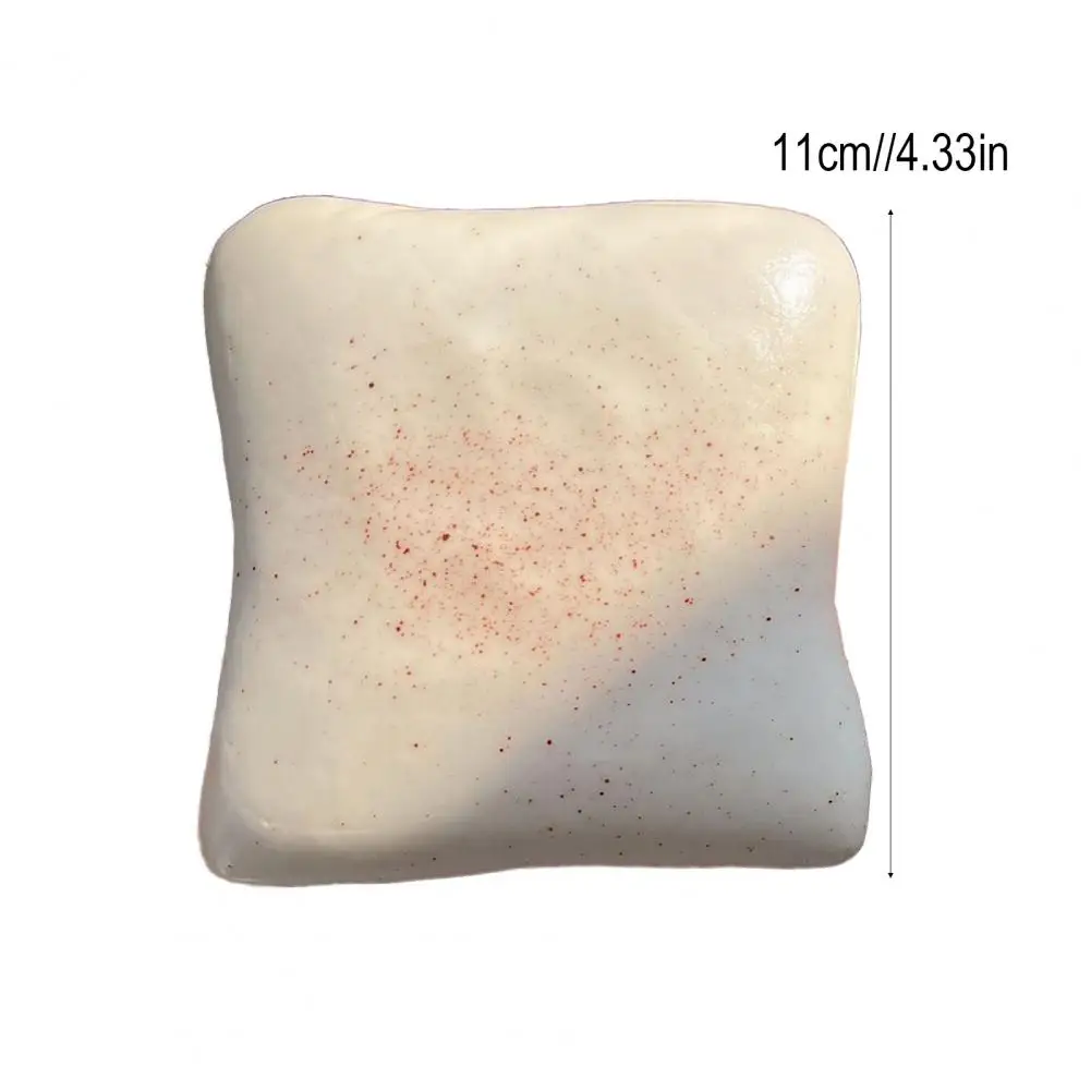 Zachte Tender Toast Langzaam Stijgende Kleverige Bes Aardbei Toast Maïs Brood Knijp Speelgoed Fidget Speelgoed Stress Release Hand Relax Gift