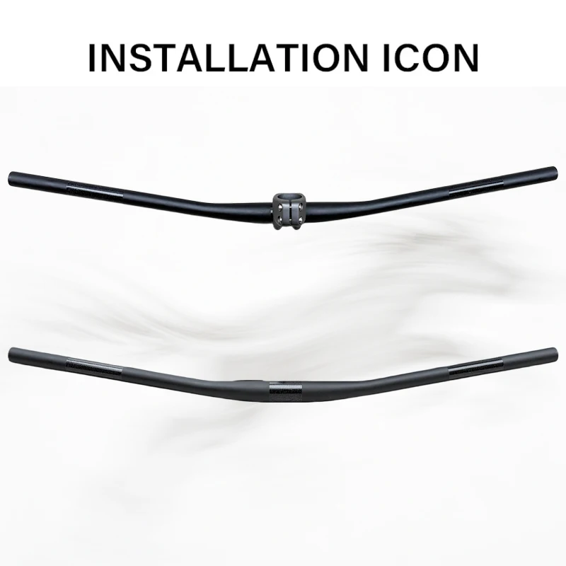Syncros Carbonfaser MTB Lenker 9 Grad 31,8mm Matt Flach Mountainbike Lenker Fahrradzubehör – Detail 6