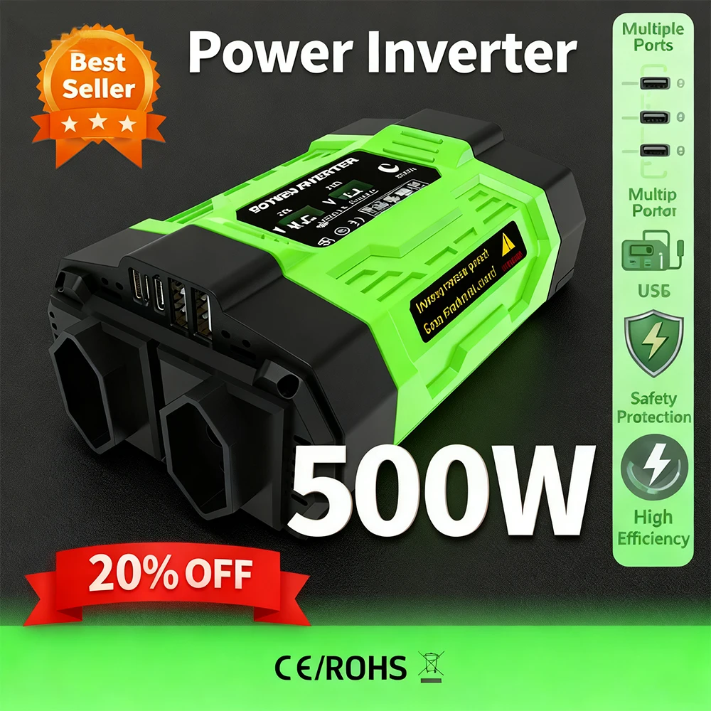 500W 1000W Peak Cha… - image