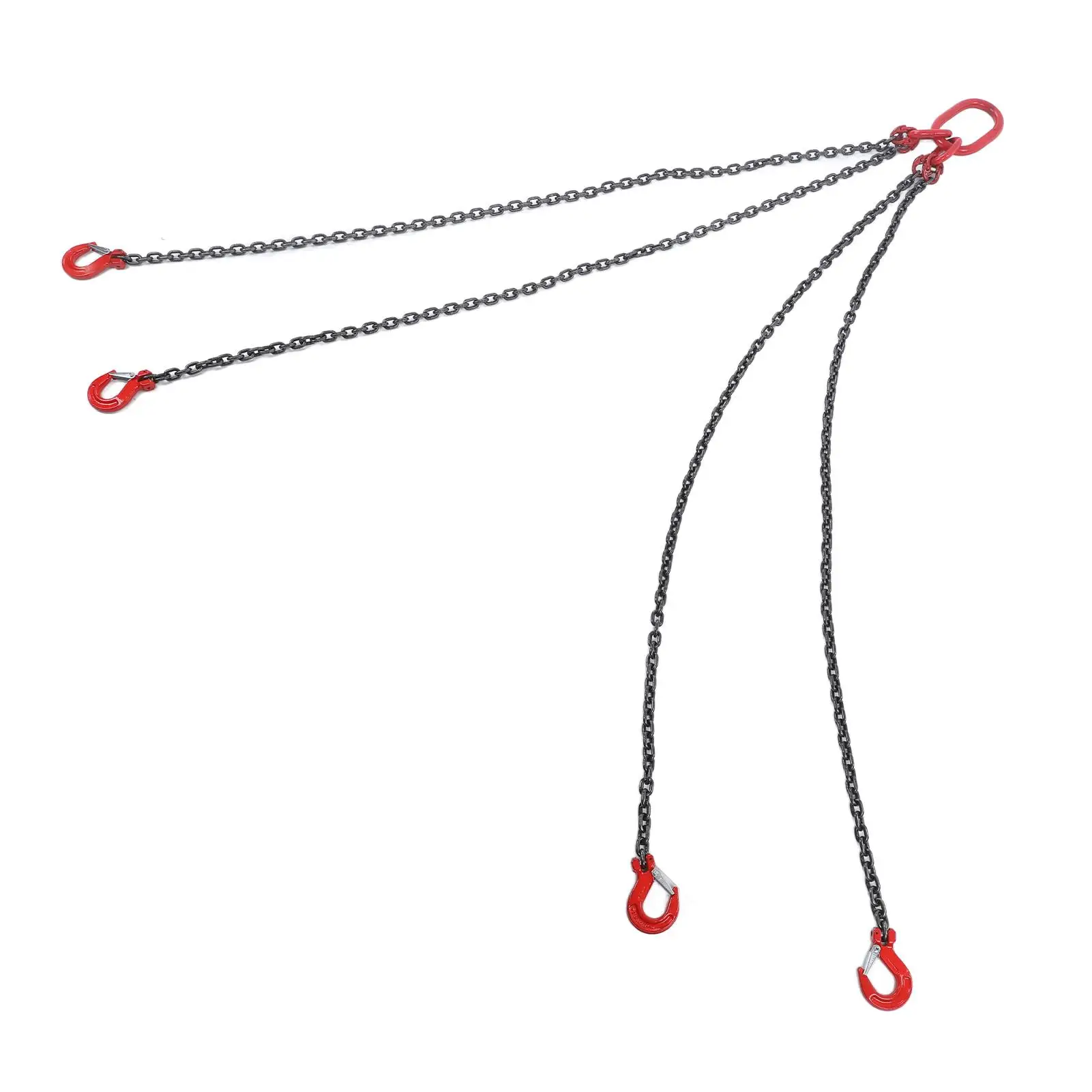 4-футовый стальной цепной строп, сверхмощный подъемный строп длиной 1,5 м для горнодобывающей строительностью, для заводской площадки, емкость 3 тонны