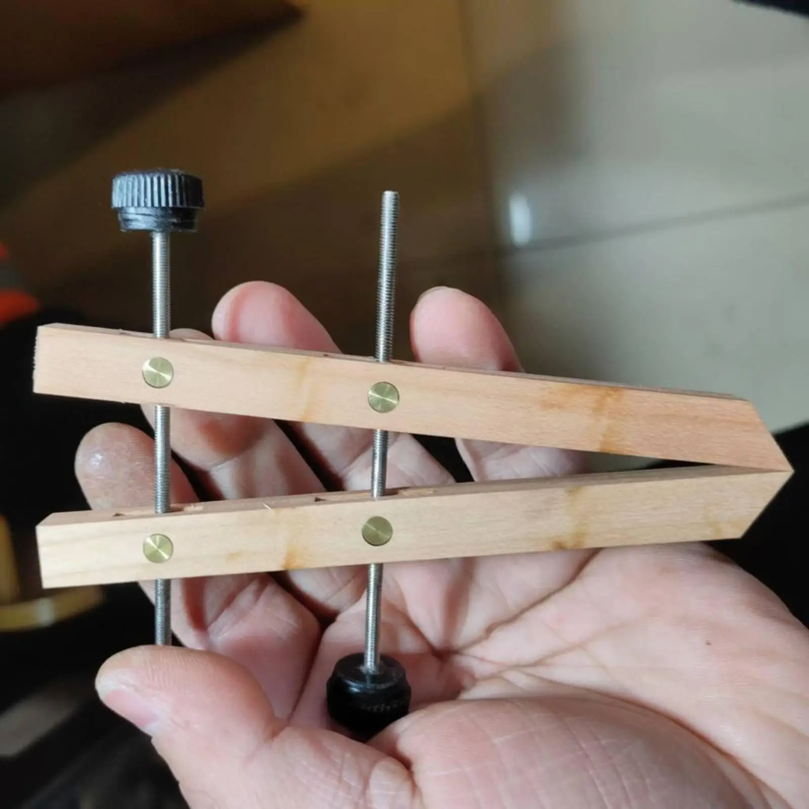 Model Crafts Parallel Clamp Brass Fastener Wooden Steel Joinery Clamp Tool for Precise Ship Model Assembly
