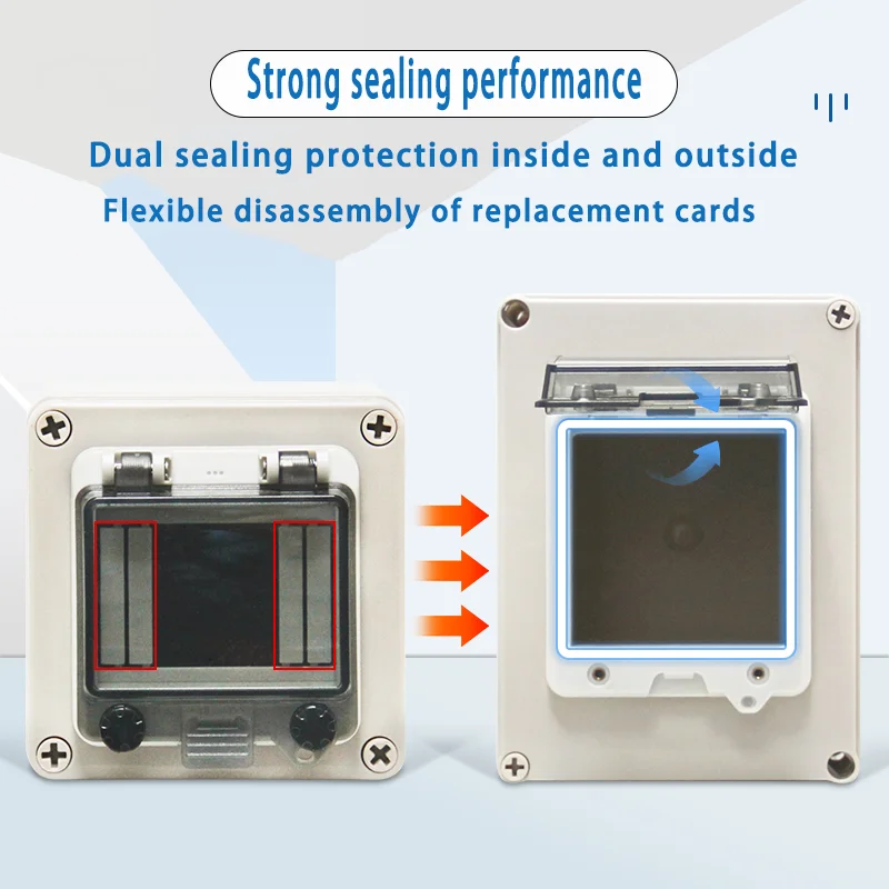 AG/F Series Junction Box 2/3/5/8/12/15/18/24 PC Plastic Outdoor Electrical IP66 Waterproof Distribution Box