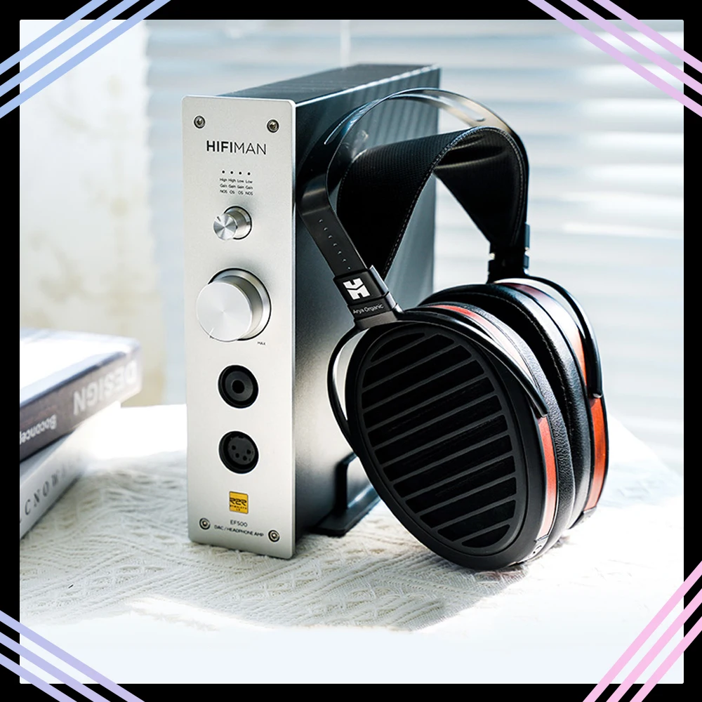 

HIFIMAN EF500 DAC/Amplifier/Headphone Stand with Streaming Media and Hymalaya LE R2R DAC