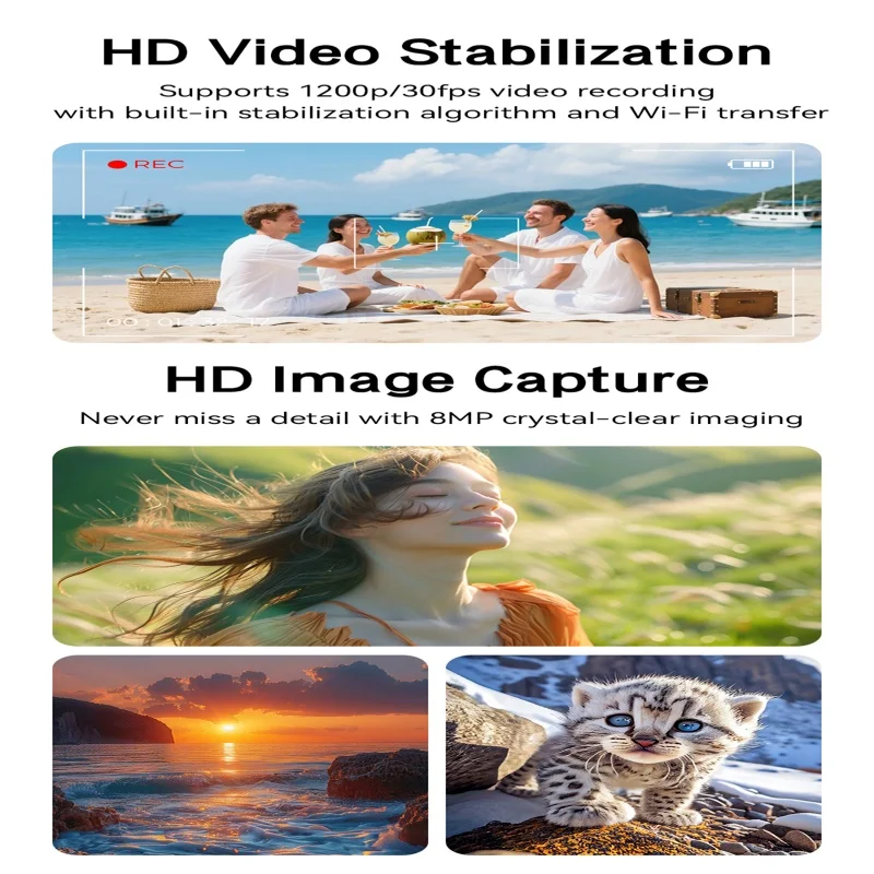  النظارات الذكية تسجيل فيديو AI صور 800 واط بكسل التعرف على الإجابة ترجمة الموسيقى مكافحة الضوء الأزرق نظارات مقاومة للماء #3