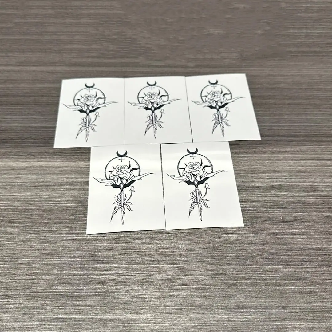 Daniela Dimitrescu Cosplay Tattoo Lady Dimitrescu Daughter Cosplay Temporary Sticker Waterproof