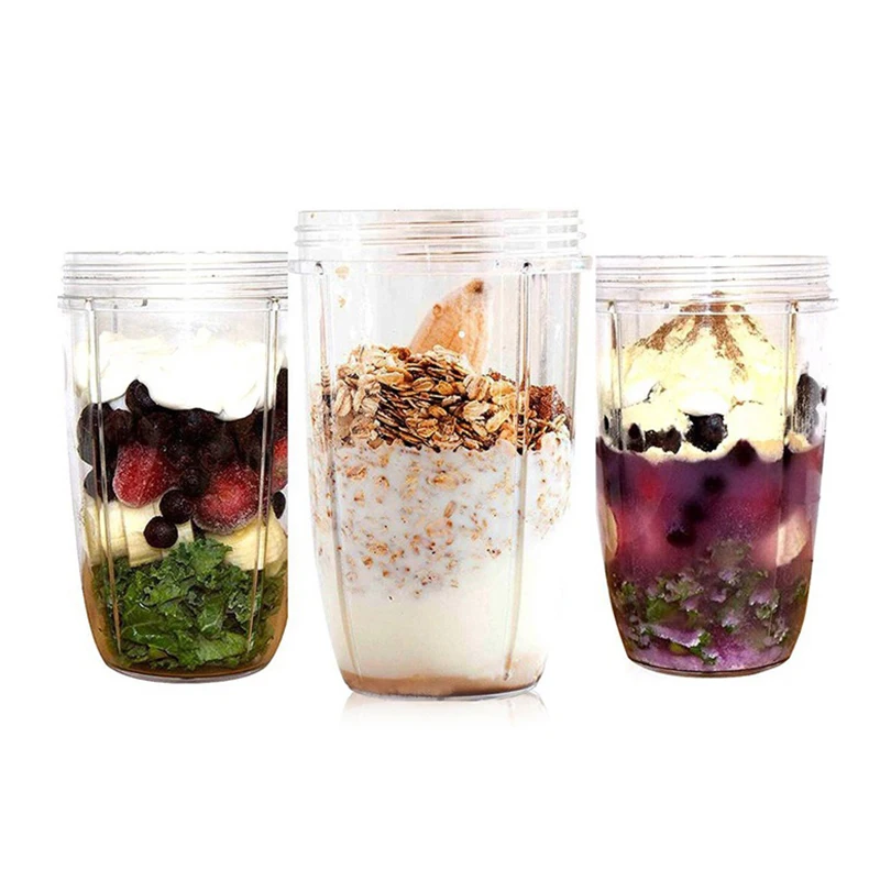 24OZ For NUTRI600W 900W Juicer Accessories Juicer Mixer Accessories Replacement Blender Cup Jar