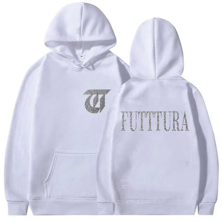 المغني تيني ستوسيل فوديرا جولة ألبوم 2025 ميرش هودي للجنسين فضفاض دافئ بلوزة من الصوف موضة موسيقى البوب كم طويل هودي #2