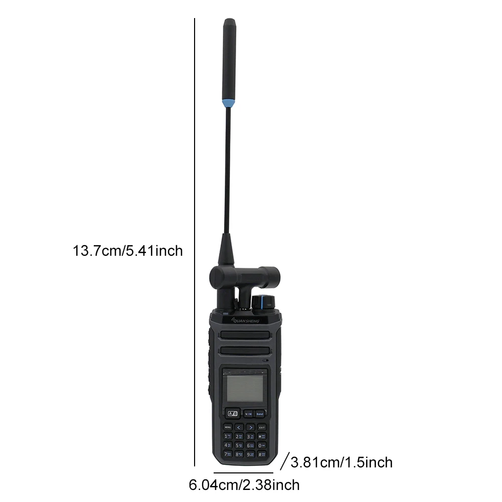 TK11 5 Walkie Talkie ยาว 10W วิทยุ 0.153-1160MHz คลื่น Multi Band Spectrum Analyzer วิทยุสําหรับเดินป่า