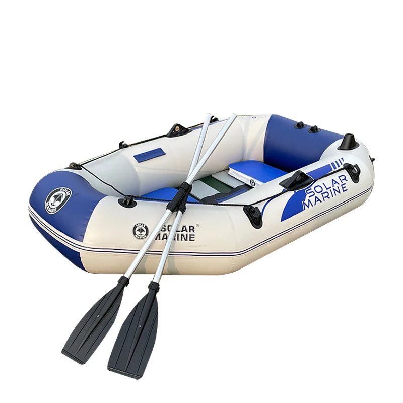 2 Person 2 M Rowing Kayak PVC Fishing Boat Wear-resistant Thickening Inflatable Boat With Paddles For Adults and Children