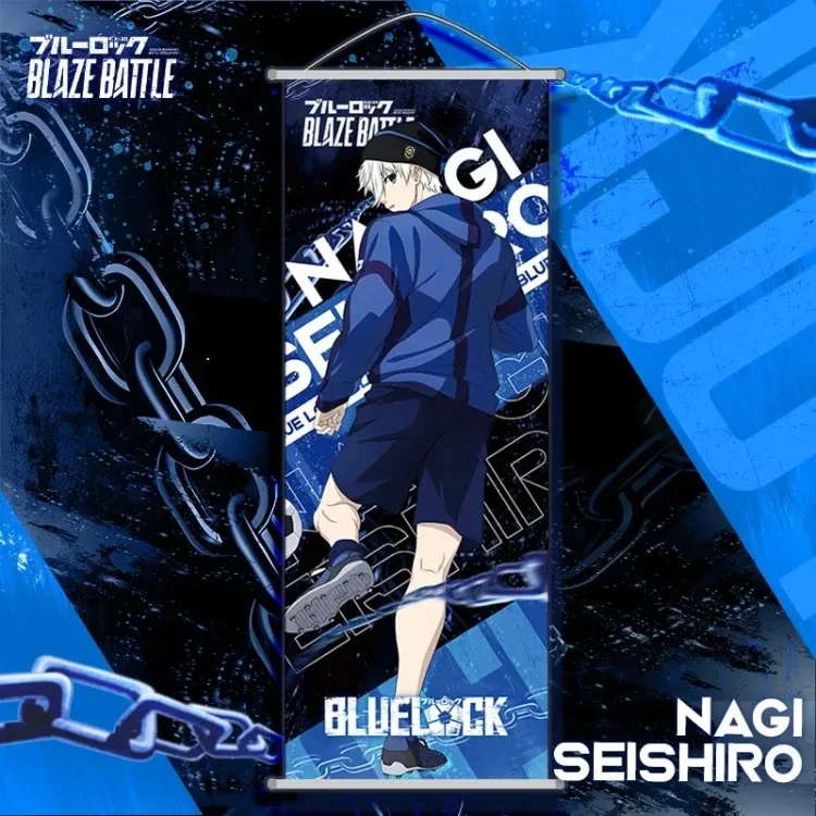 BLUE LOCK Wandrolle Lange Rolle Tapete Cartoon Bachira Meguru Poster Anime-Merchandise Urlaubsgeschenk Trendiges Sammlerstück – Detail 8