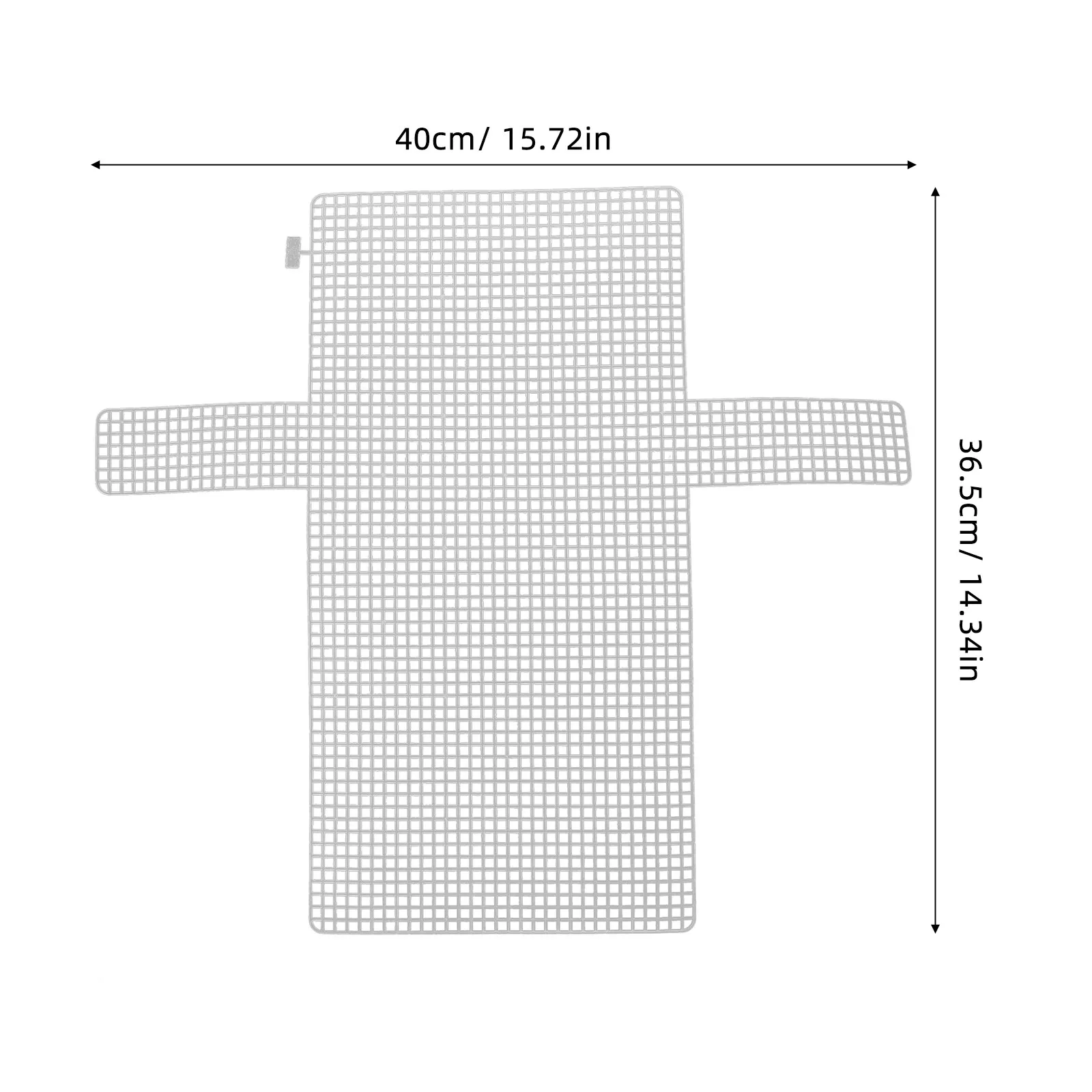 4Pcs Safe Premium Plastic Grid Canvas Pieces for DIY Bag Crafting Woven Bottoms Lining Boards Mesh Embroidery Plastic Craft
