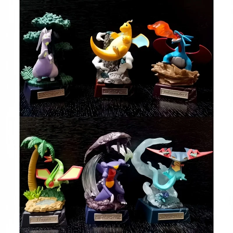 Re-Ment Pokemon Figure Swing Vignette Collection 3 Jirachi Greninja Slowpoke Volcarona Fuecoco Pikachu Sylveon Surprise Gifts