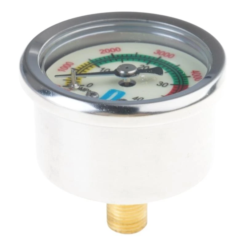 M10 Automotive Clear Scale Economy Pressure Gauge 0-6000/0-40MPa Air Pump Pressure Gauge Diving Equippment Manometer Measure