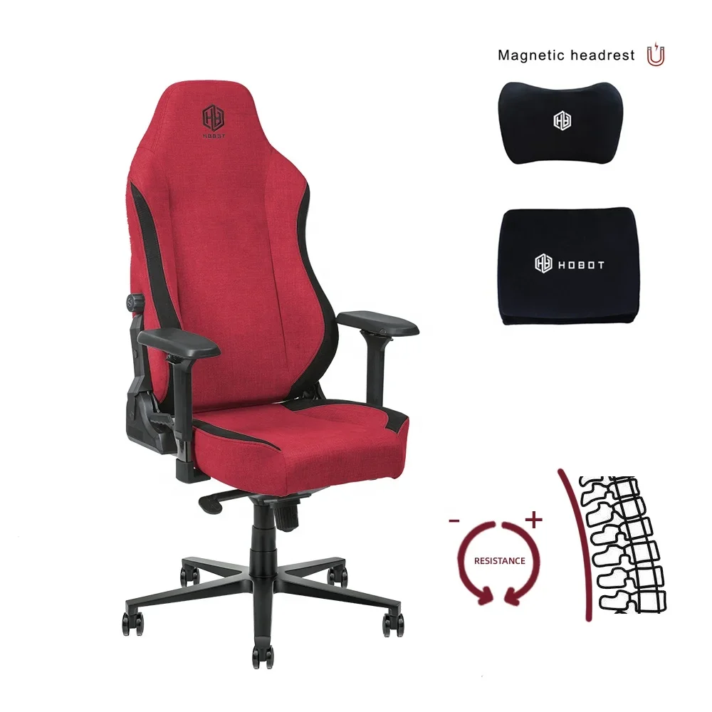 High End Luxury Computer Gaming Chair with Magnetic Headrest Pillow