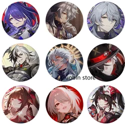 58mm Hot Anime Game Honkai:Star Rail Character Sunday Boothill Button Pin Cute Boothill Fanart spilla Badge per giocatori e fan