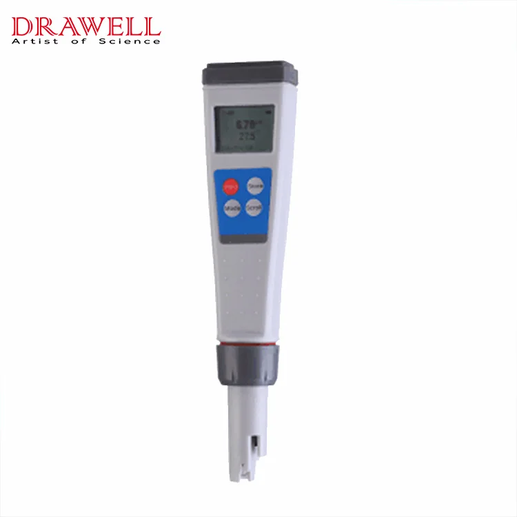 EC80 High Precision Long Life Span Battery PH EC TDS Salt Temp Conductivity Tester Multi Parameter Meter