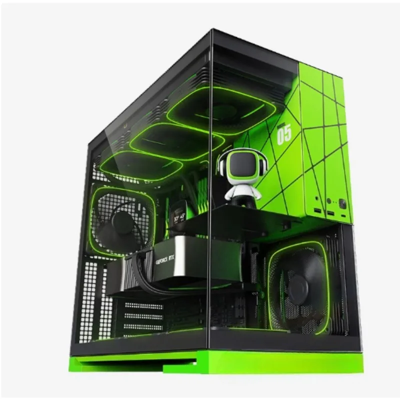 Geometric Future M5 No Graphics Card Host 9600X/9700X/9800X3D/desktop Assembly Computer DIY No Card Transition Machine