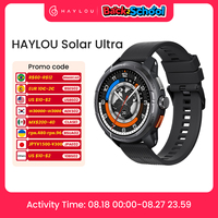 HAYLOU Solar Ultra GPS Smartwatch 1.6” AMOLED Display 5ATM Waterproof Built-in GPS Bluetooth Phone Calls Sports Smart Watch