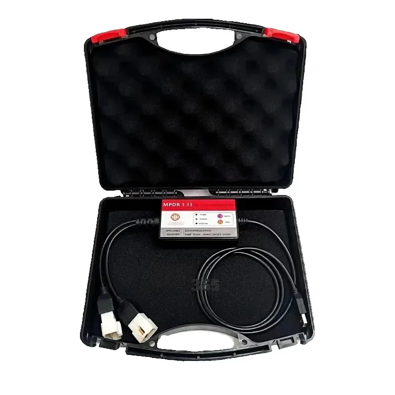 Excavator fault detector diagnostic instrument engine hydraulic circuit system supporting version 3.33 brush writing