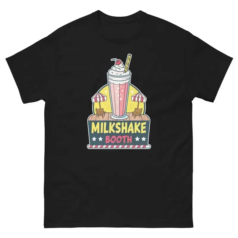 Milkshake Booth Carnival Fair Amusement Park T Shirt