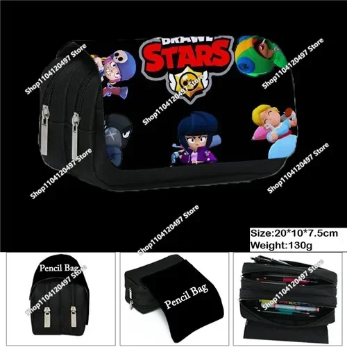 Wilderness Game Cosplay Brawl Stars-rugzakken Waterdichte dagrugzak Lichtgewicht schooltassen Etui