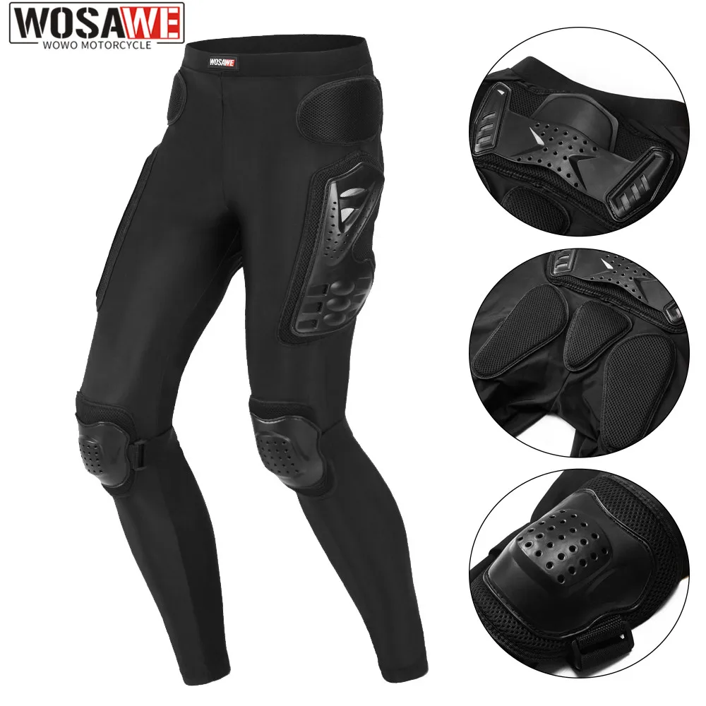 WOSAWE Motorcycle Pants Racing Moto Men Jeans Protective Gear Riding Touring Motorbike Skiing Trousers Motocross Biker Pants